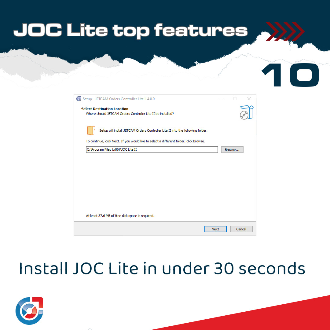 Install JOC Lite in seconds